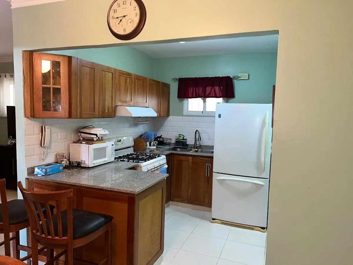 Tranquilo Apartamento De 3 Habitaciones 聖多明哥 0*,